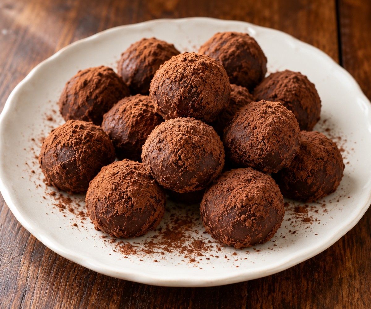 Cocoa Milk Truffles
