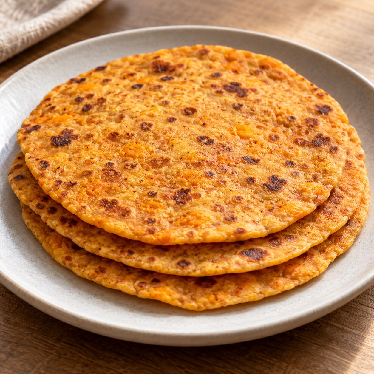 Sweet-Potato Unleavened Skillet Flatbread